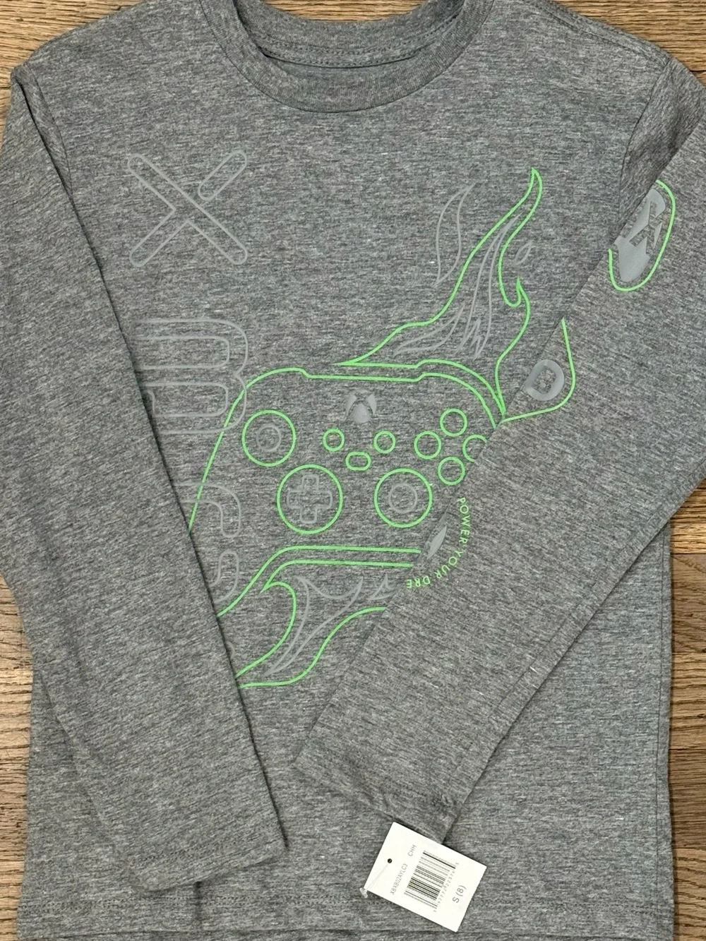 Boys Long Sleeve Graphic Bundle With Button Down